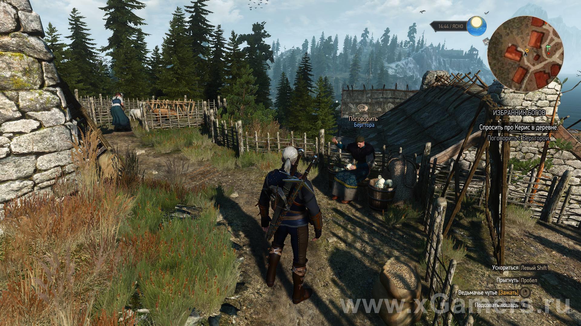 Как найти Керис в игре The Witcher 3