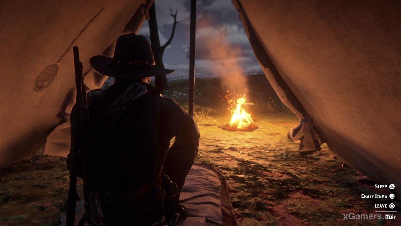 Лагерь в игре red dead redemption 2